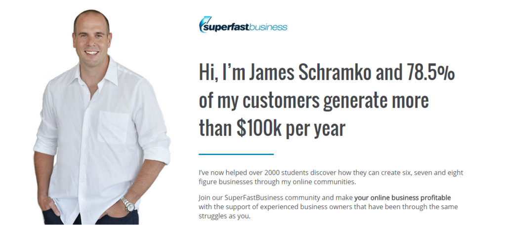James Schramko Super Fast Business